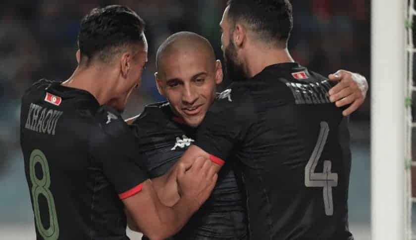 فرحة منتخب تونس بتصدر المجموعة في تصفيات امم افريقيا 2021 (صور: AFP)