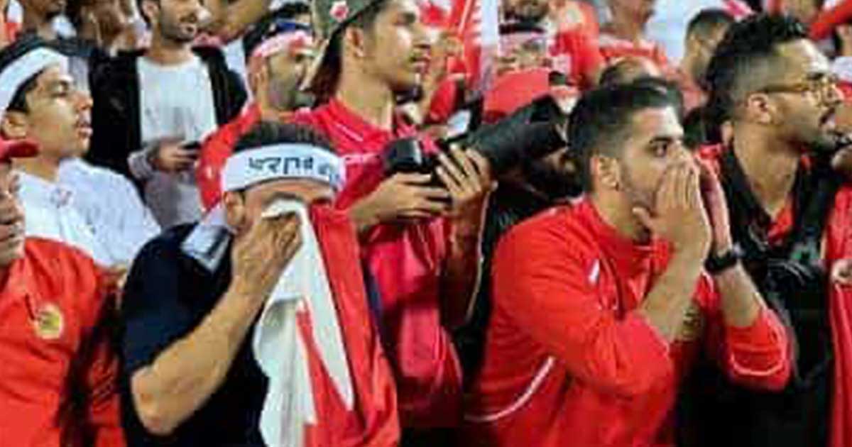 استقبال حافل لأبطال المنتخب البحريني في المنامة بعد تتويجهم بخليجي 24