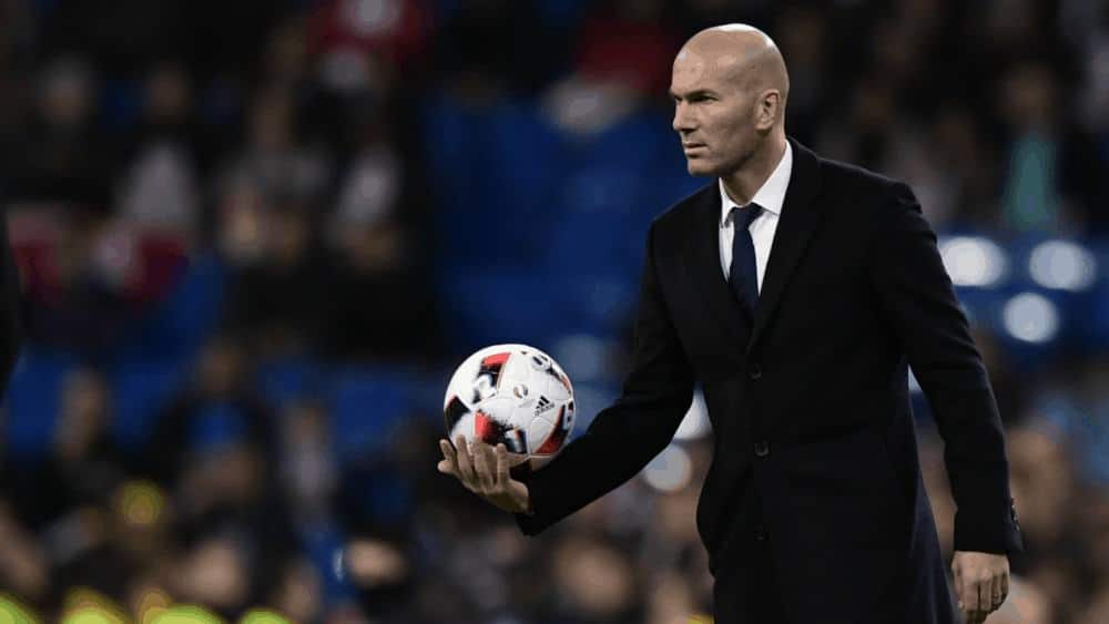 زين الدين زيدان المدير الفني لفريق ريال مدريد (صورة: Getty)