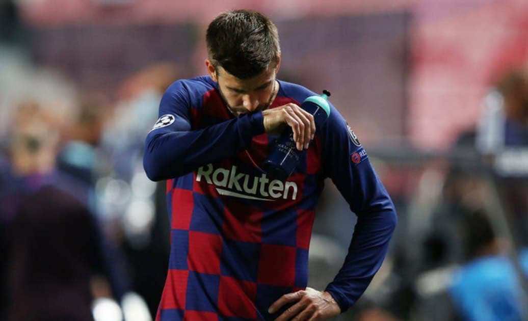 بيكيه: "سأكون أول الراحلين عن برشلونة، لقد وصلنا إلى الحضيض"