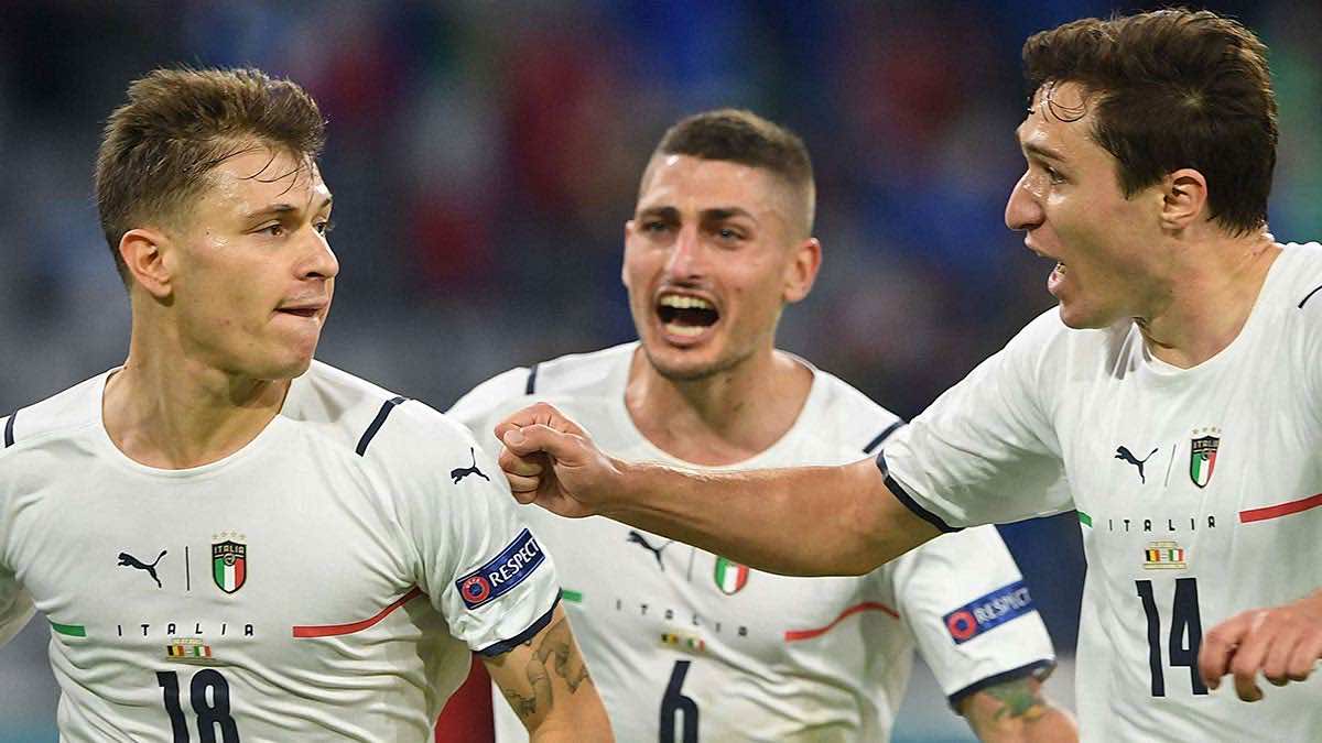 بعد تألقه في اليورو.. لاعب انتر ميلان على رادار ليفربول في الميركاتو الصيفي 2021