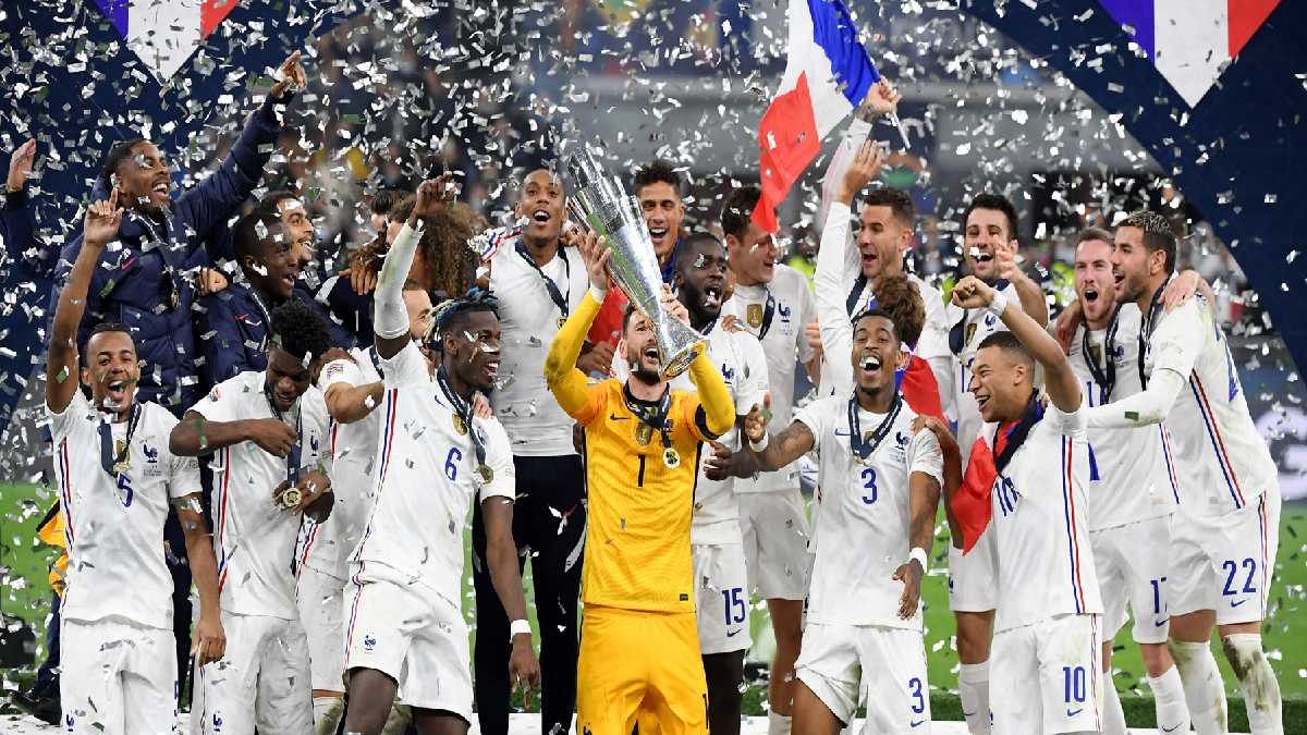 فرنسا بطل دوري الأمم الأوروبية بريمونتادا جديدة أمام اسبانيا