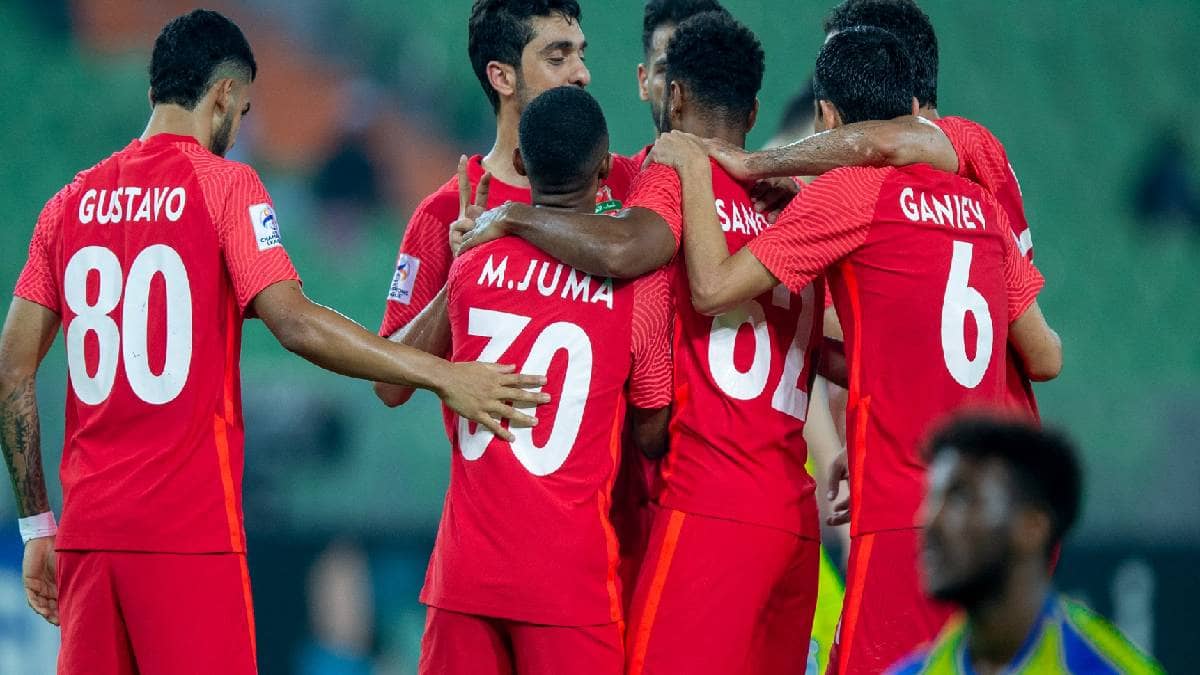 بالفيديو اهداف مباراة شباب الأهلي (8-2) الغرافة في دوري أبطال آسيا