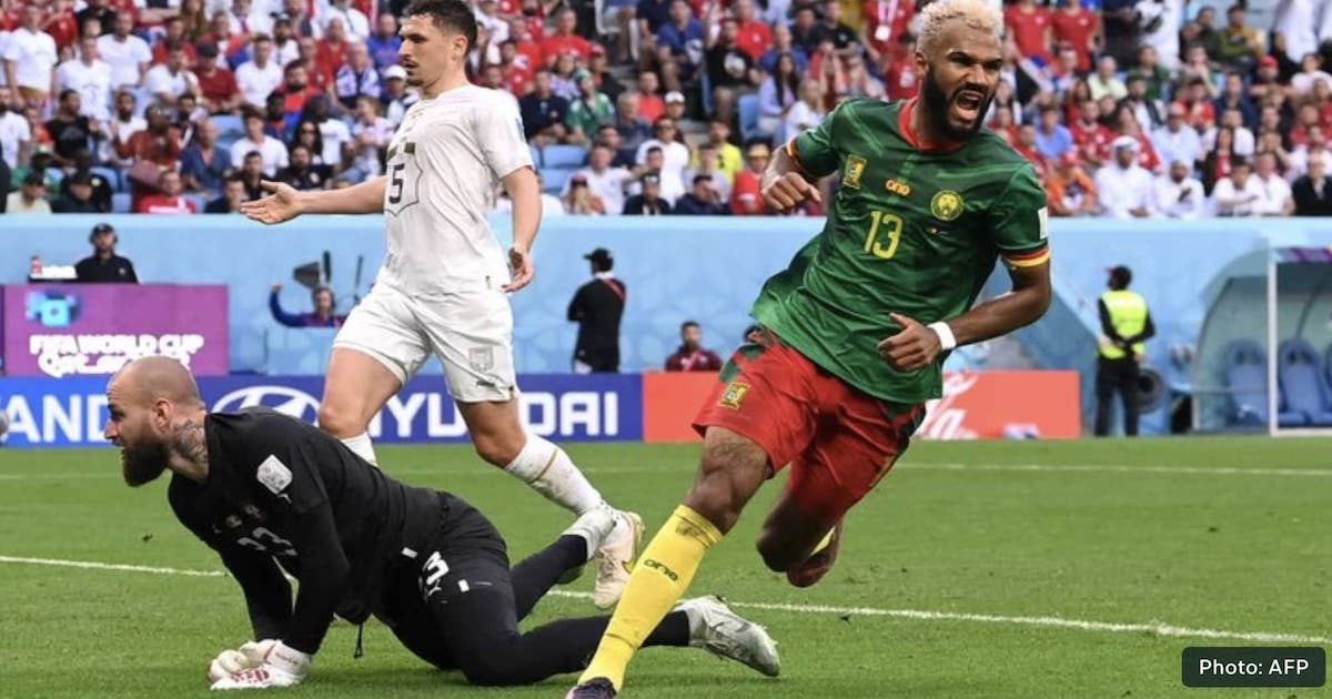الكاميرون تتعادل بأعجوبة مع صربيا 3/3 في أجمل مباريات مونديال قطر