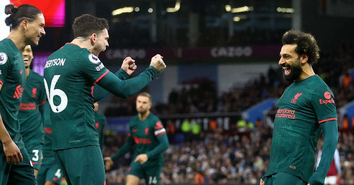 مُحدث: نتيجة مباراة ليفربول اليوم ضد أستون فيلا في الدوري الانجليزي 26-12-2022