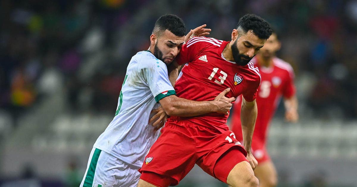 نتيجة لعبة العراق والامارات في بطولة اتحاد غرب آسيا تحت 23 سنة